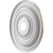 Ekena Millwork Cole PVC Ceiling Medallion (Fits Canopies up to 6"), Metallic Gold Rush, 22"OD x 3 1/2"ID x 1"P CMP22COCGH - alternate 4